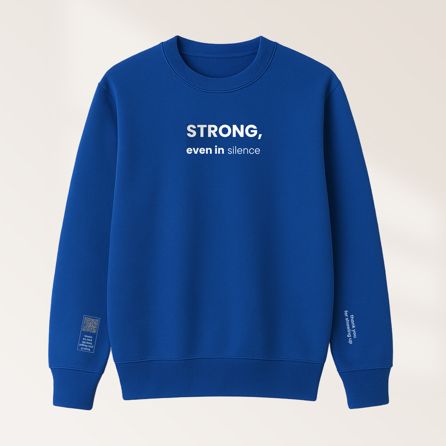 The Gentle Projects Oversized Sweatshirt Strong