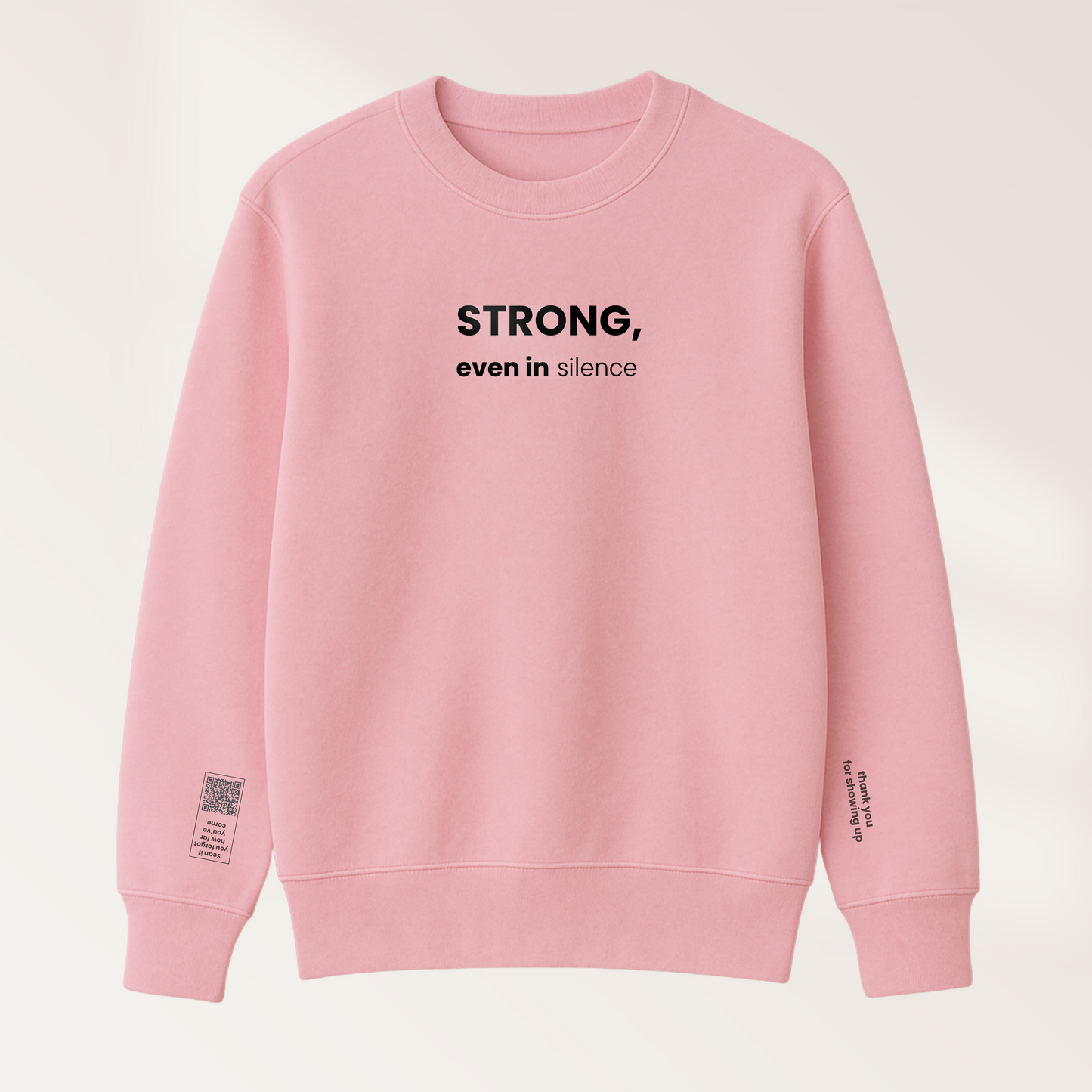 The Gentle Projects Oversized Sweatshirt Strong